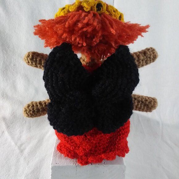 Crochet Butterfly/Human Doll - Picture 2 of 2